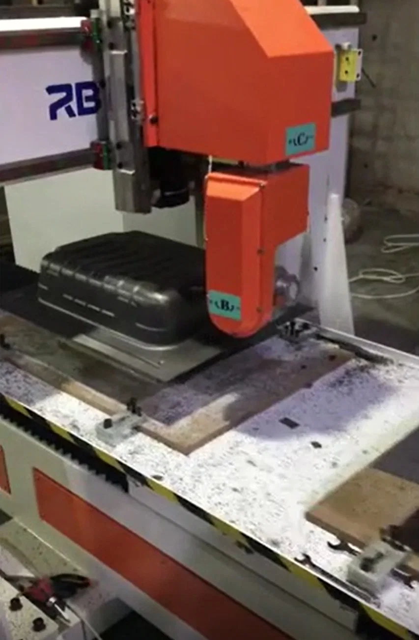 Rbt 5 Axis CNC Hole Puncher Edge Trimmer and Cutter Machine for Luggage Suitacase Production