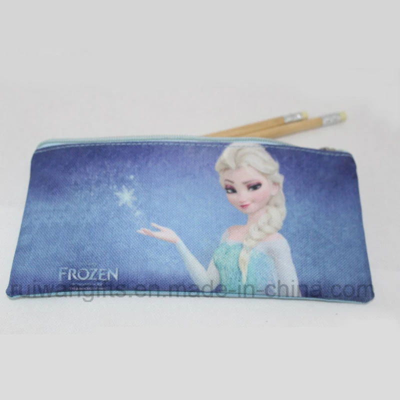 School Stationery Case Frozen Pen Pencil Bag for Children