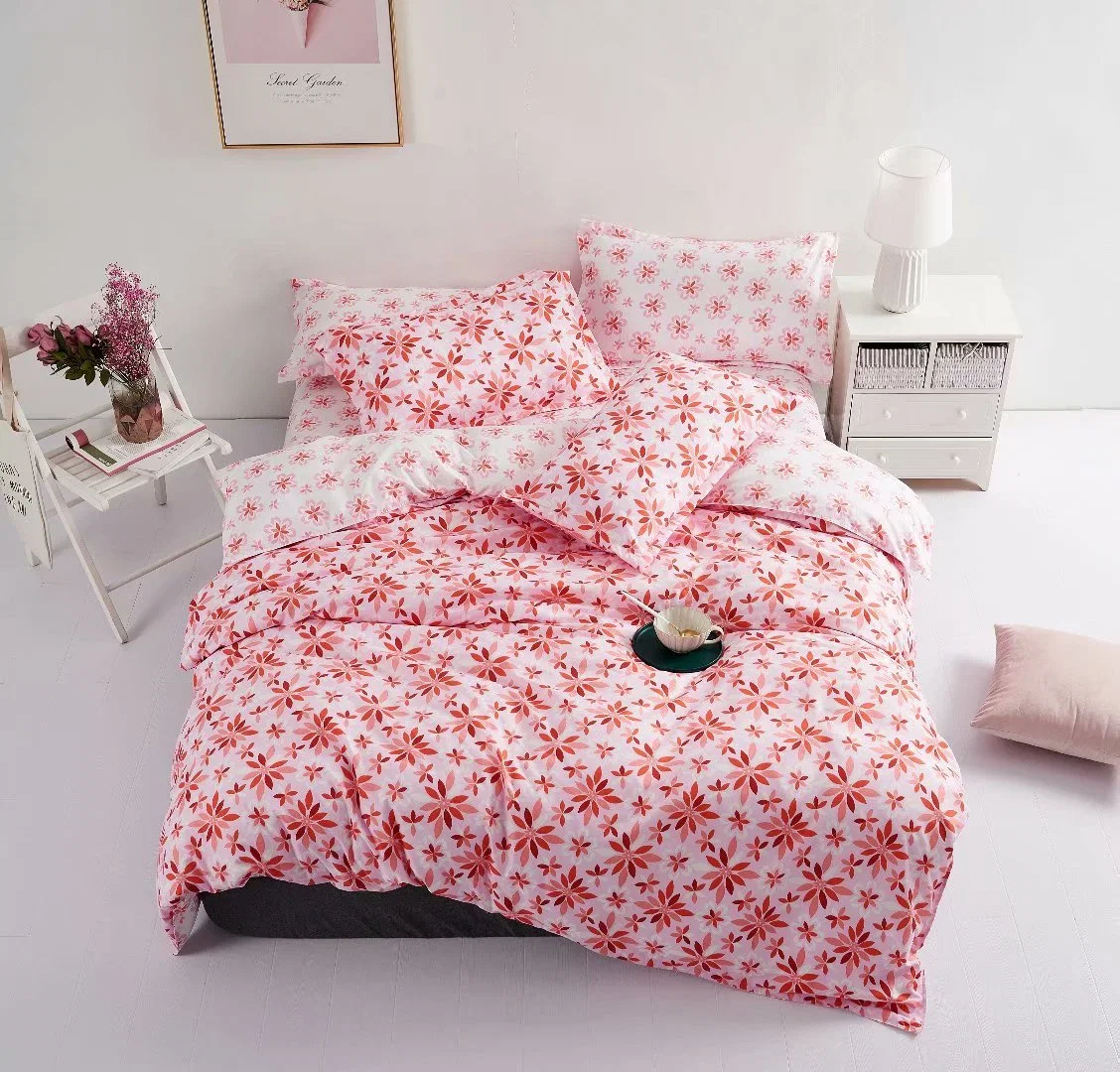 Comforter Cotton Home Textile High quality/High cost performance 4PCS Winter Warm Sheets Bed Bedding Set