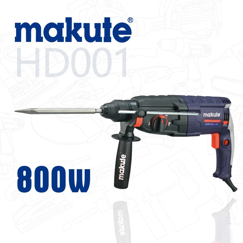 Hot Sale 800W 26mm Electric Rotary Hammer with SDS Plus Drill
