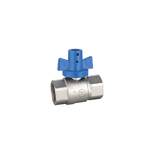 Brass Cw617n Gas Safety Control Ball Valve with Gas Nozzle