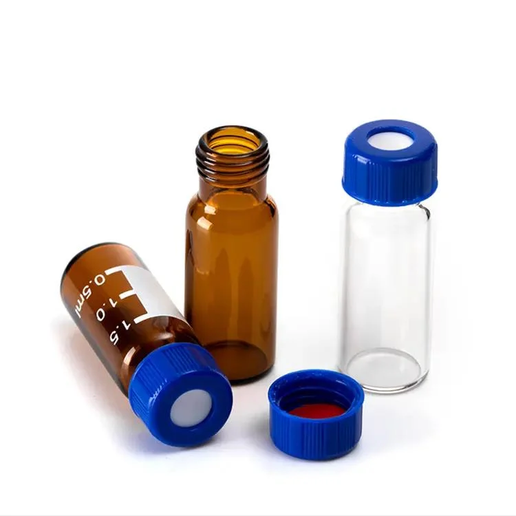 1.5ml 2ml Pharmaceutical Laboratory Tubular Reagent Glass Bottle Vial