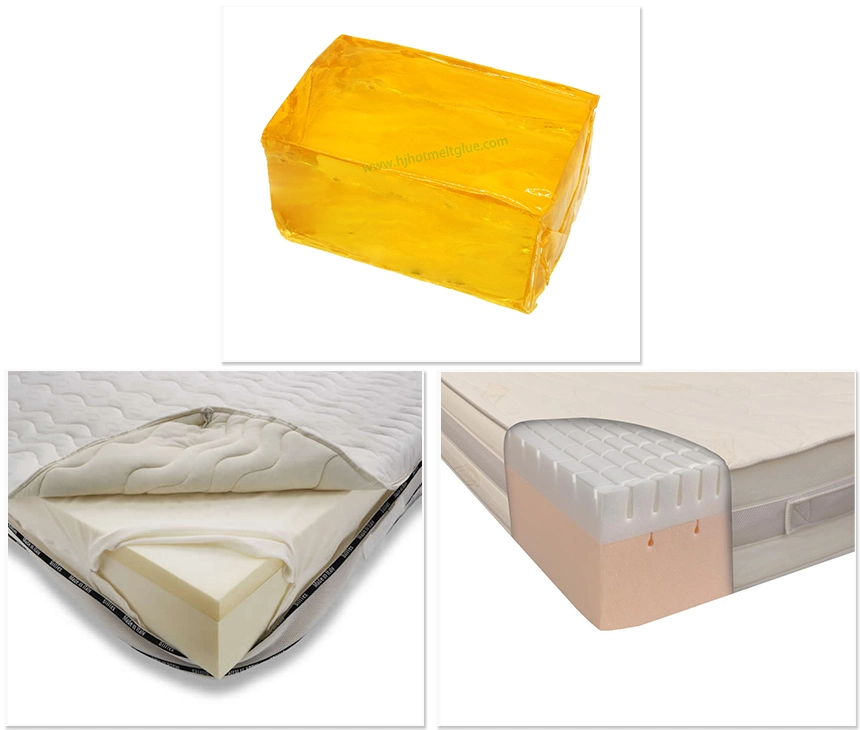 Mattress Foam Glue Hot Melt Adhesive Psa Block for Foam Mattress Assembly