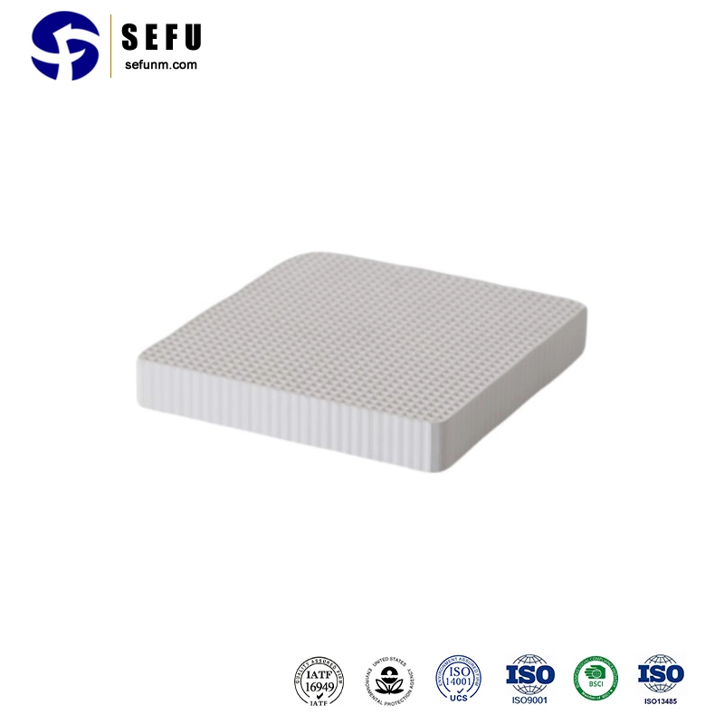 Casting Ceramic Plate Supplier Molten Metal Filtration Honeycomb Square Honeycomb Filters