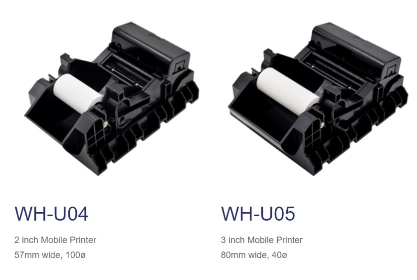 Mini Thermal Printer Wh-U05 Panel Printer 80mm Paper Width