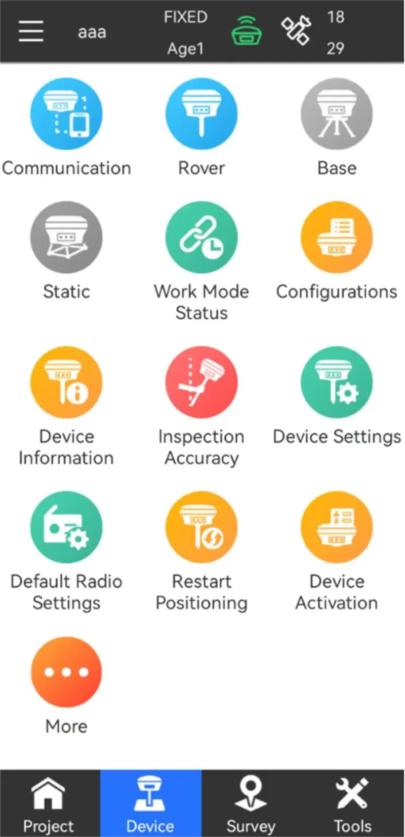 Advanced Stonex S9II S900 Unistrong Foif A90 P9IV Surpad controlador 4,2 Software