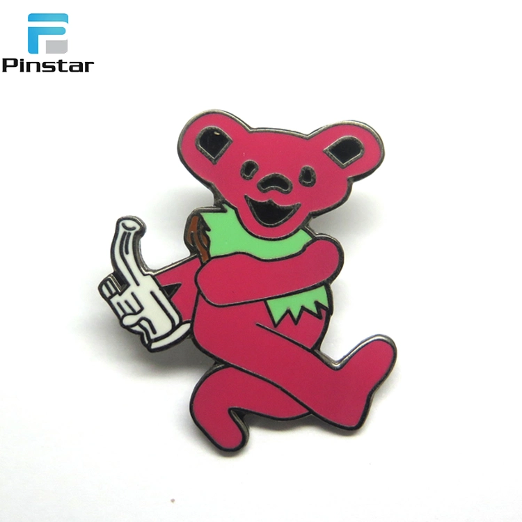 Promotional Gifts Custom Made Enamel Zonc Alloy Metal Cheap Pin Badges