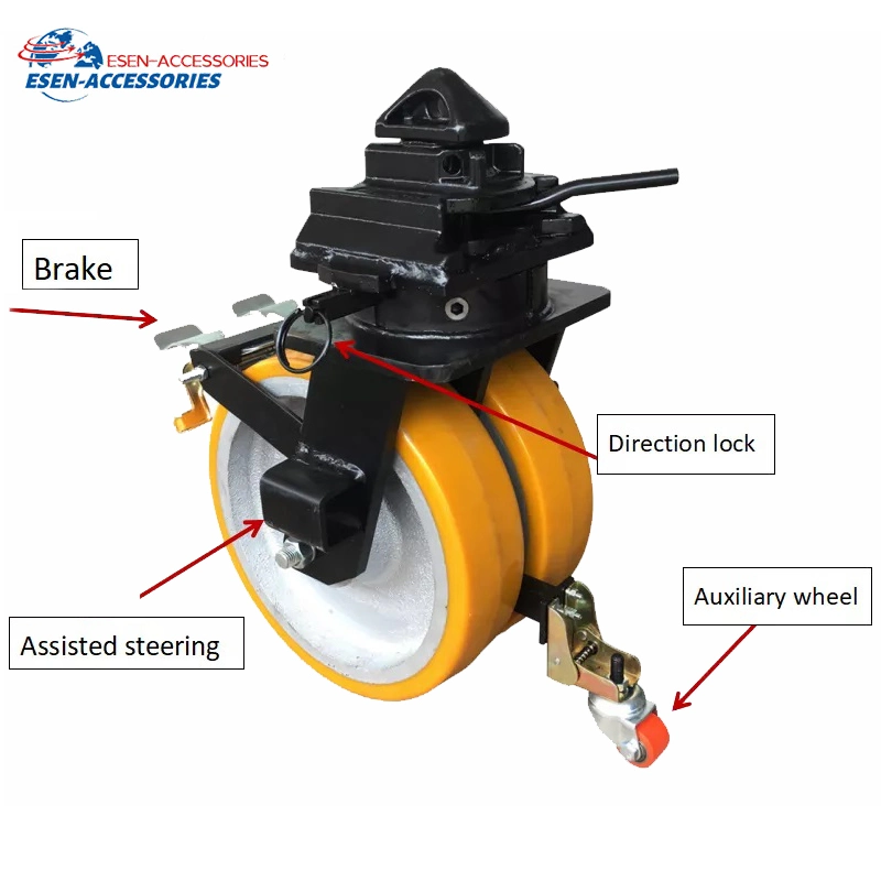 Dry Shipping Container Spare Parts Transport Wheel Caster