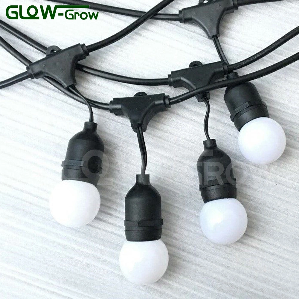 Christmas Round Cable and Flat Cable LED Belt Festoon Light for Garden Home Wedding Party Decoration