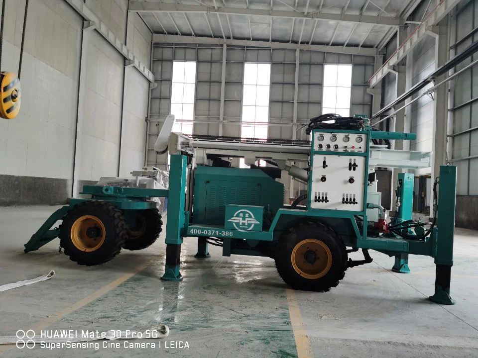 New 105kw (6 Cylinder) Portable Water Well Drilling Machine Agriculture Machinery Equipment