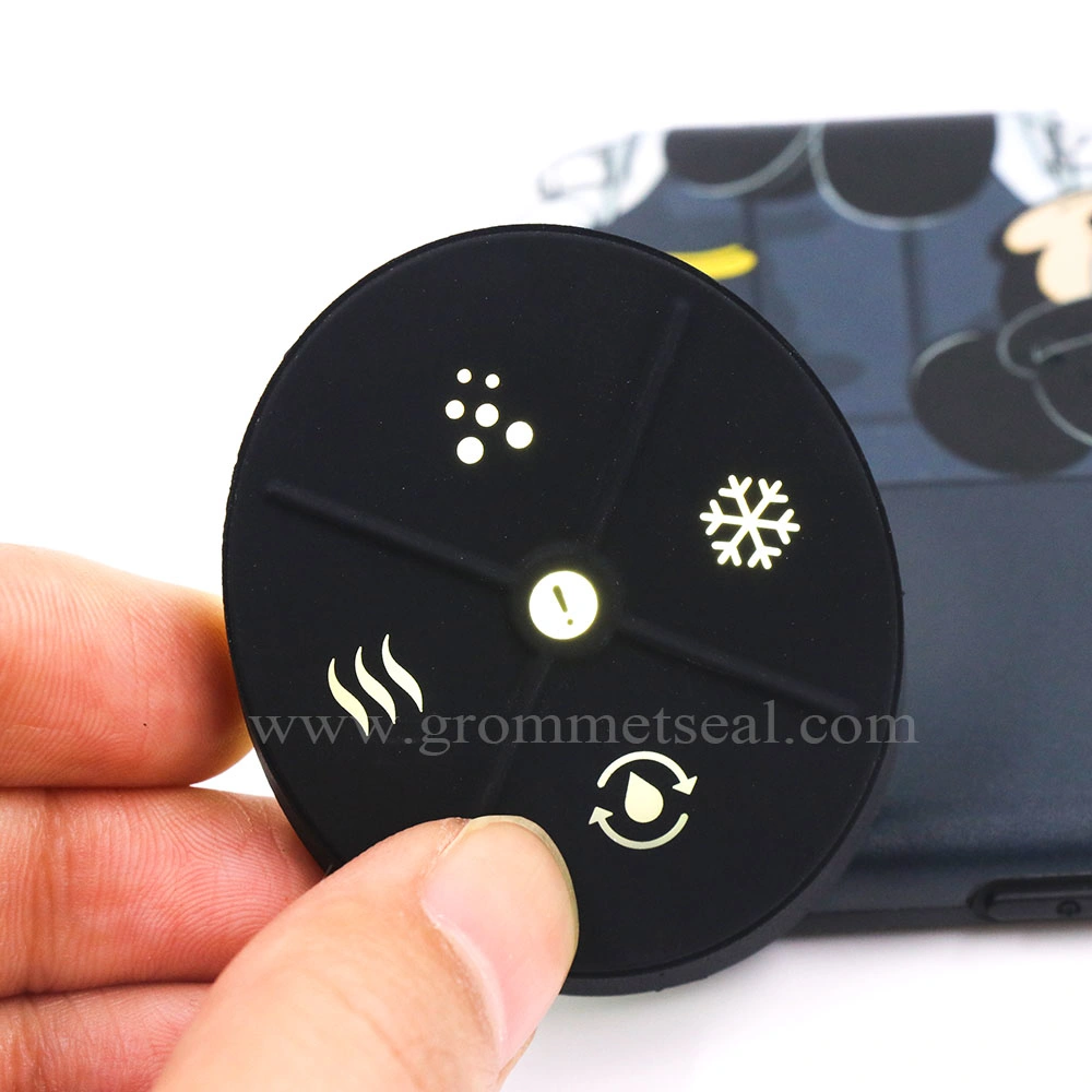 Custom Silicone Laser Etchinng Illuminated Backlight Rubber Keypad