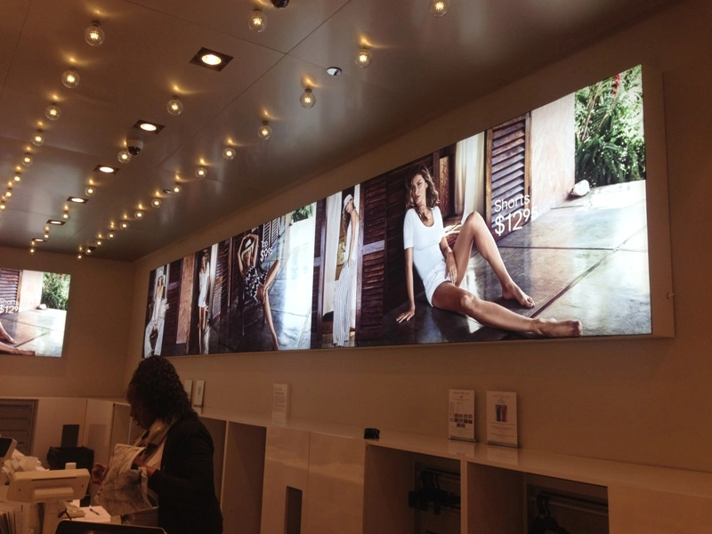 Exhibitionseg Extrusion Backlit Fabric LED Lighted Box Frameless Profile Display