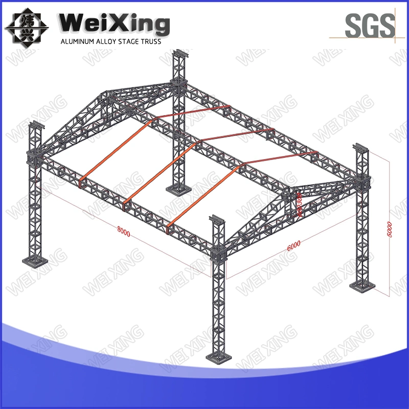 2022 Stage Decoration Backdrop Event Design Aluminum Truss Event Decorating Materials