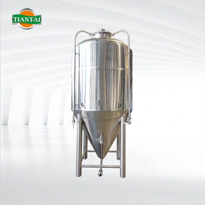 30bbl Double Wall Red Copper Side Manway Customized Temperature Controlled Beer Fermenter