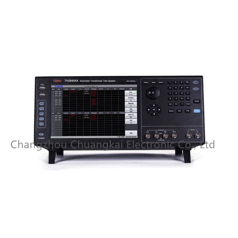 Tonghui Th2840ax Automatic Transformer Test System with 20 Test Pin by Th1806