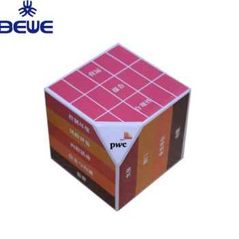 Promotional PU Foam Custom Cube Stress Ball