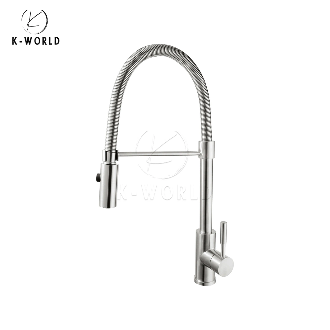 K-World Yuanxun Series Chrome Sanitary Kitchen Tap Fabricators Wholesale/Supplier Touch Kitchen Faucet China Save Space Standard Kithcen Faucet