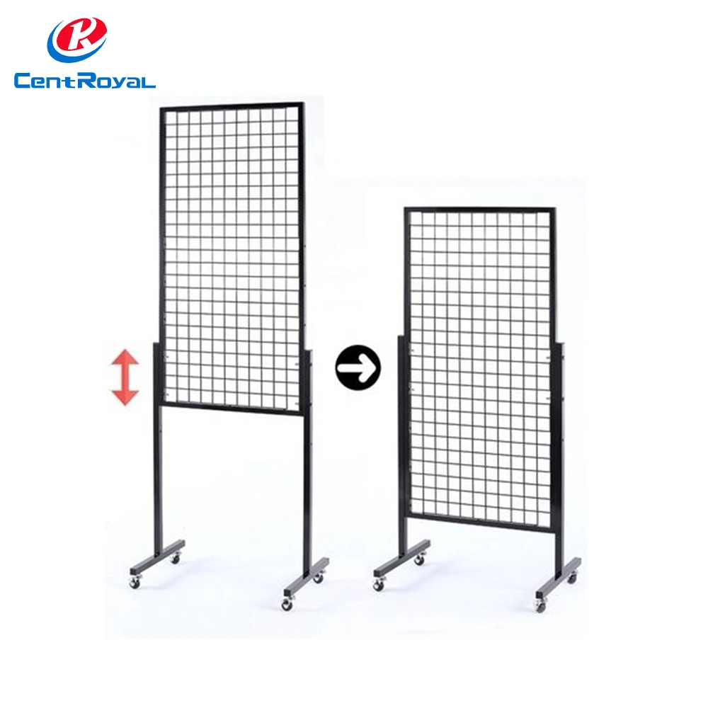 Suporte de tela Jewley para montagem em suporte personalizado em malha metálica Artigos Custom Metal Interlocking Retail Display Stand Floor Stand Potato Apresentação de fichas