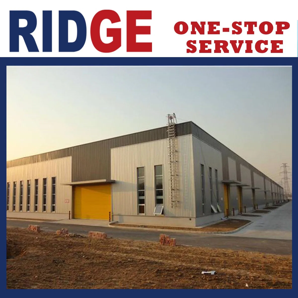 Low Cost Prefabricated Building Design Steel Structure for Storage Warehouse