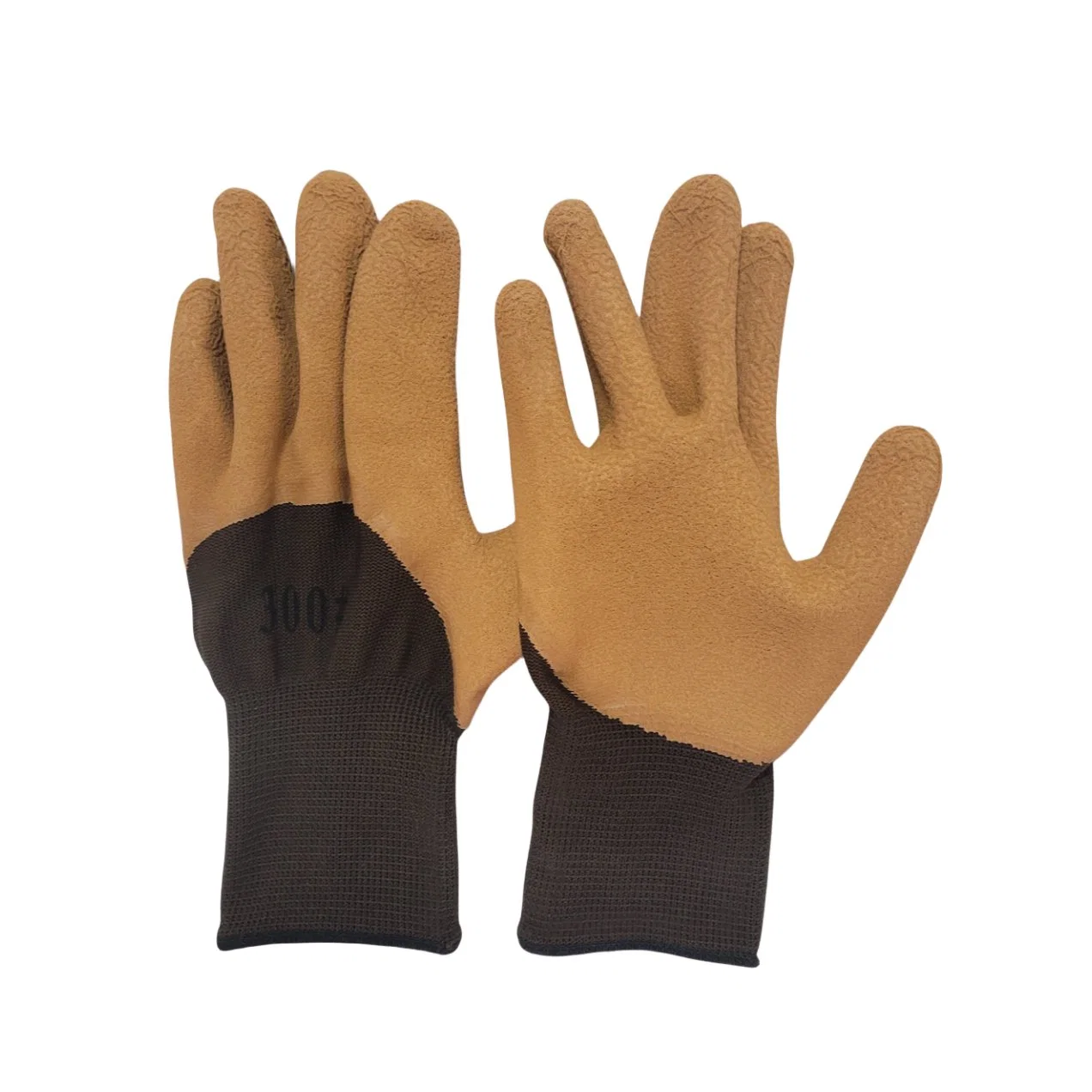 Durabilty Latex Coated Cost-Performance Rubber Safety Industrial Protective Garden Work Labor Cotton Knitted Glove