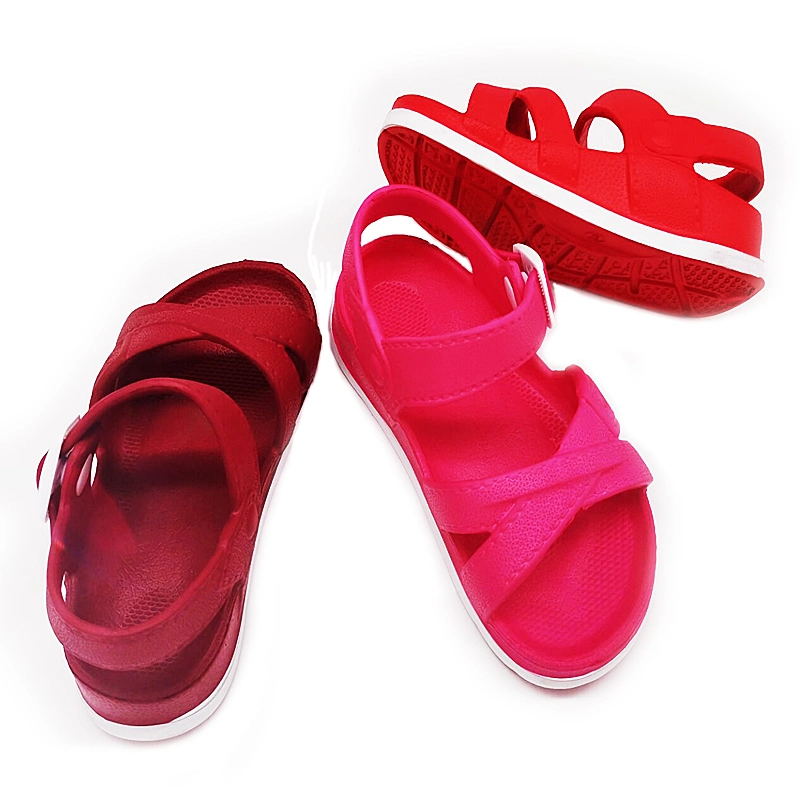 2021 Wholesale/Supplier Children&prime; S Casual Boys Girls Sandals Comfortable Plain Slides Footwear