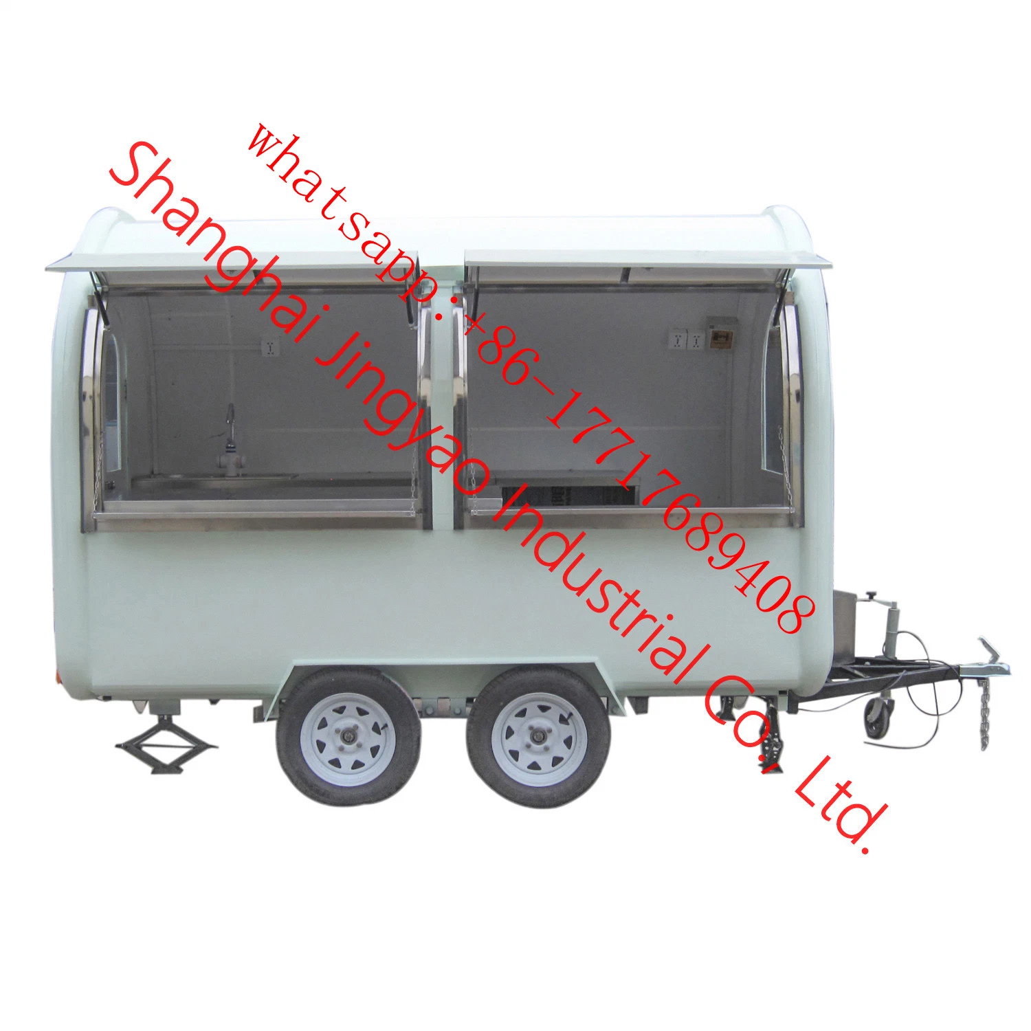 High Quaility Street Ice Cream Hot Dog Fast Food Trucks Ice Cream Cart Fruit Juice Food Kiosk Truck Food Vending Truck Donut Food Trailer Beverages Food Kiosk