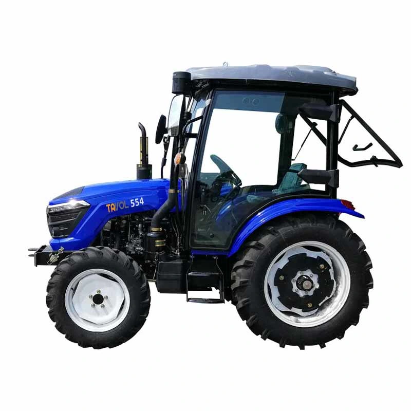 4WD Agriculture Tractor 4 Cylinder Engine 55 HP Tractor for Hot Sale