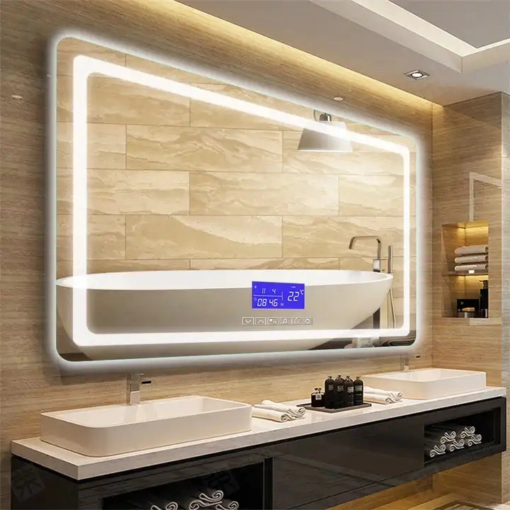 Stock Produkte in USA Hochwertige LED Spiegel Premium Materialien Und endet in mehreren Größen Anti-Fog Badezimmer Spiegel