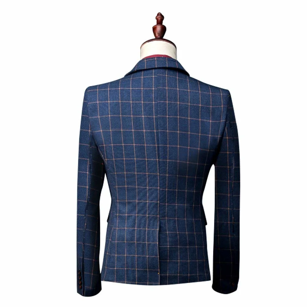 Custom Fashion Design Business Formal Suits for Men Tailored Suit Italian Style