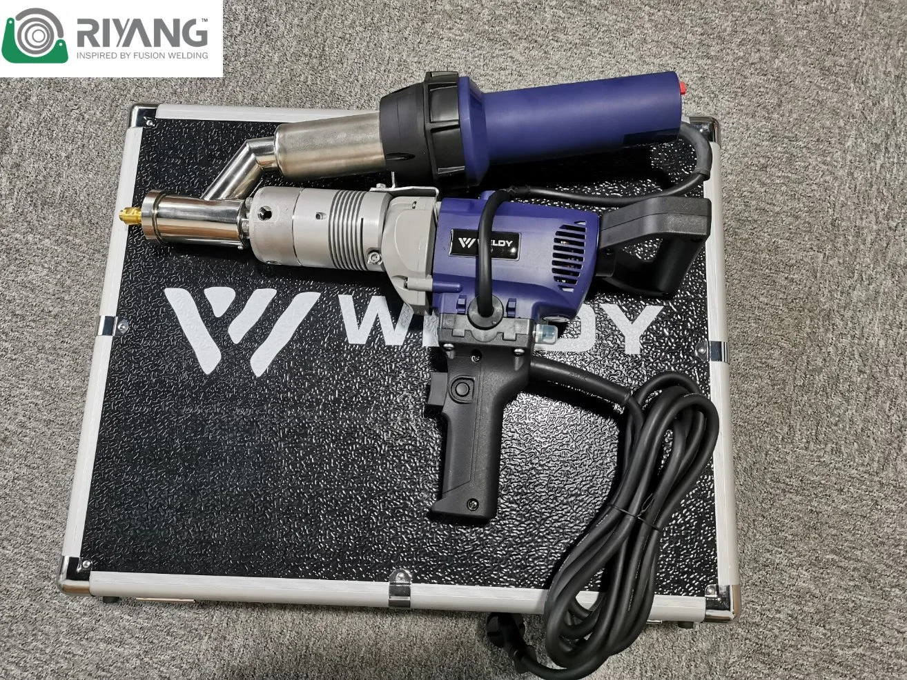 Hand Held Plastic Fusion Welder Booster Ex2 Extrusion Welder From Weldy