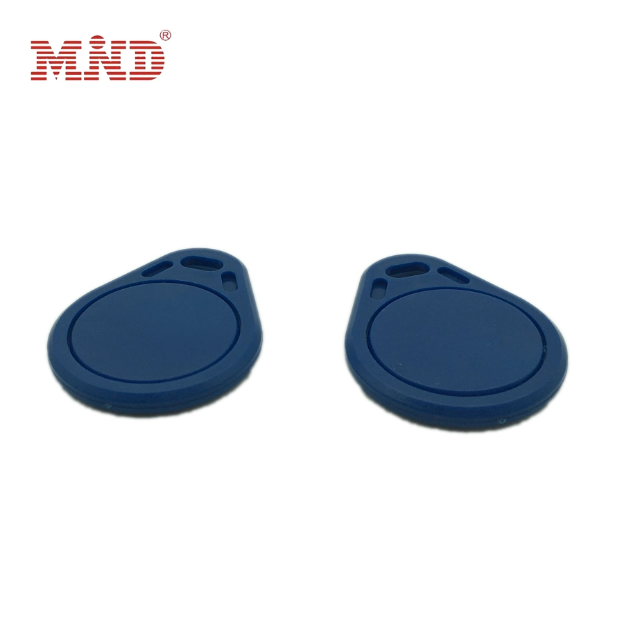 13.56MHz ABS RFID Keyfobs Ntag213 Proximity RFID Key Fobs NFC Keychain Tag