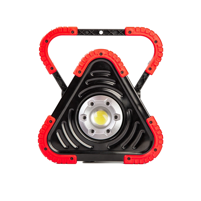 20W Aluminum Rechargeable Work Inspection Spot Light 3 Sequential Warning Modes Portable Car Flood Working Emergency 1800 Lumen COB Work Light