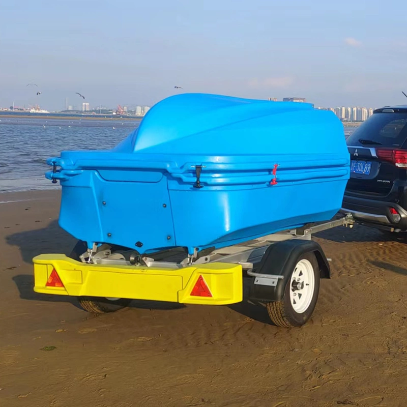 Bateaux/bateaux de pêche pliants en plastique PE