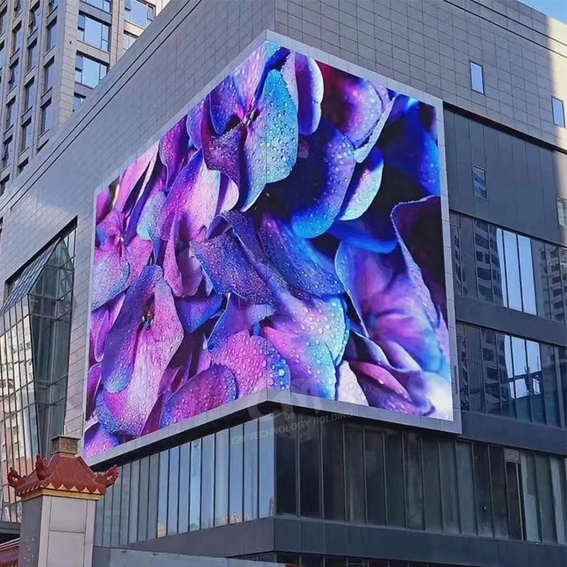 La publicidad exterior video wall, P6mm Display LED de color de la pantalla de Billboard