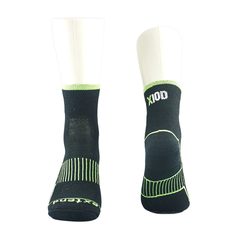 181087sk Air Mesh Ventilation Ankle Sports Socks Cushion Socks for Men