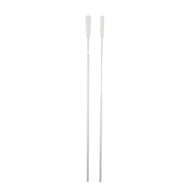 Disposable Throat/Oral Sample Collection Nasal Swab Nasopharyngeal Sterile Nylon Flocked Swab for Medical Rapid Diagnostic Test