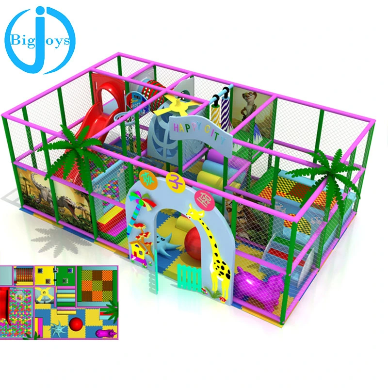 New Playground Indoor Soft Play, Commercial Soft Playground