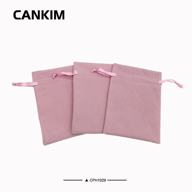 Cankim Fabric Textile Shopping Bag Jewelry Bag Packaging Velvet Pouch Gift Bags