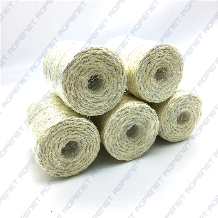 6mm Natural Sisal Rope, Hemp Rope for Repairing, Recovering or DIY Scratcher