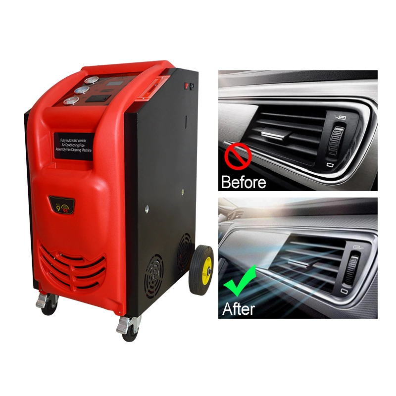 Auto AC Refrigerant Recovery Unit and Cooling System Flush Machine