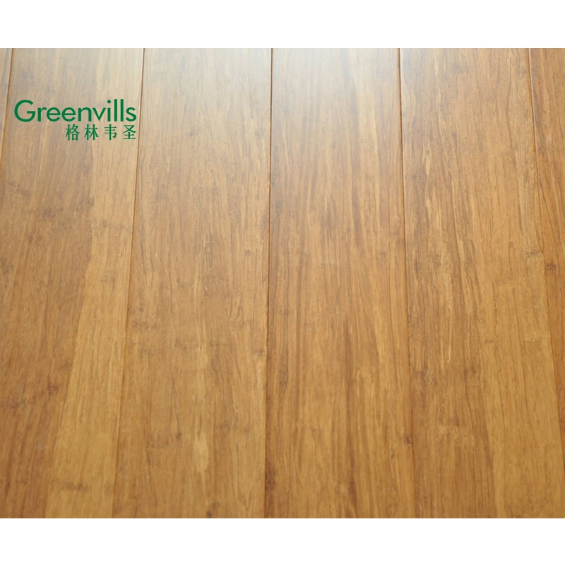 14mm High Density Carbonized Strand Woven Bamboo Flooring Hot Sale in USA Guangzhou Factory Click Indoor Bamboo Flooring