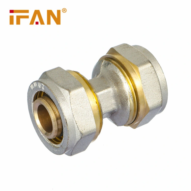 16-32mm Double Color Customized Brass Pex Fitting for Heated Floor Pex Composite Pipe