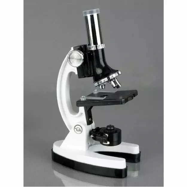 Microscope Kit 100X 600X 1200X Monocular Children's Toy Biological School Science Microscope for Kids