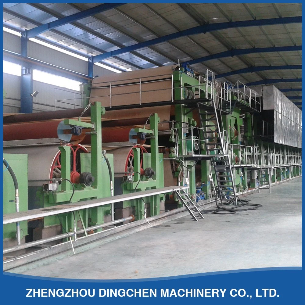 2880mm Cylinder Mould Waste Carton Paper Recycling Machine