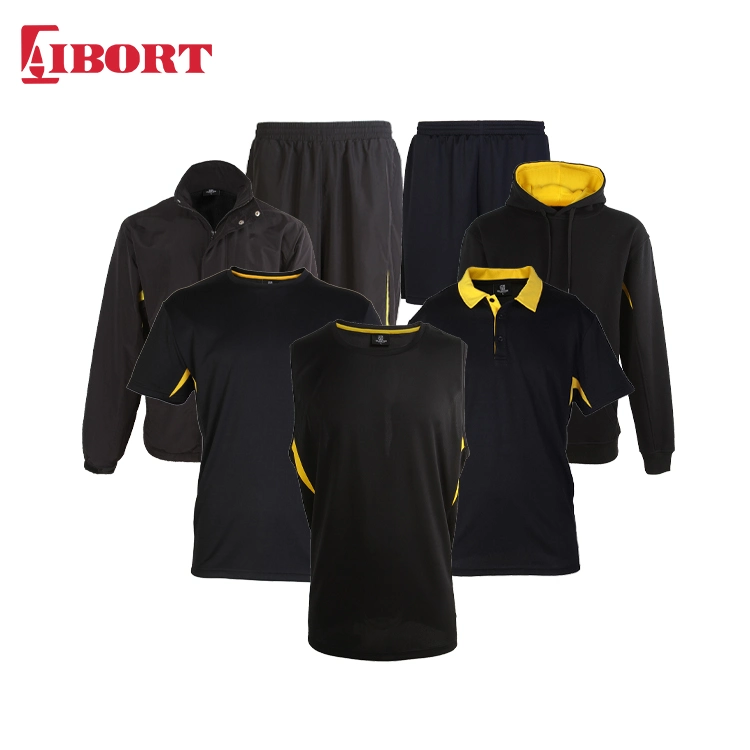 Aibort Customized Zipper Sport Tracksuit Jacket with Embroidery Logo (T-JK-04)