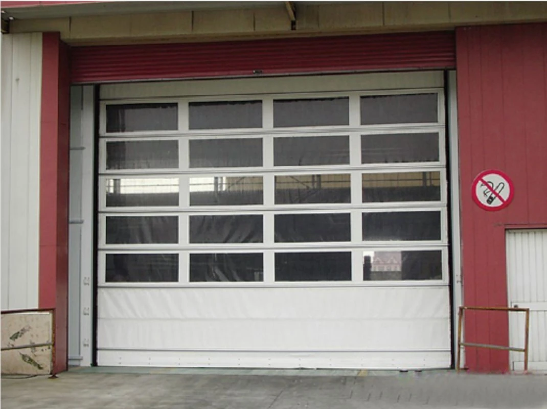 High Speed Rapid Roll up Fast Roller Shutter Spiral Security Garage Door