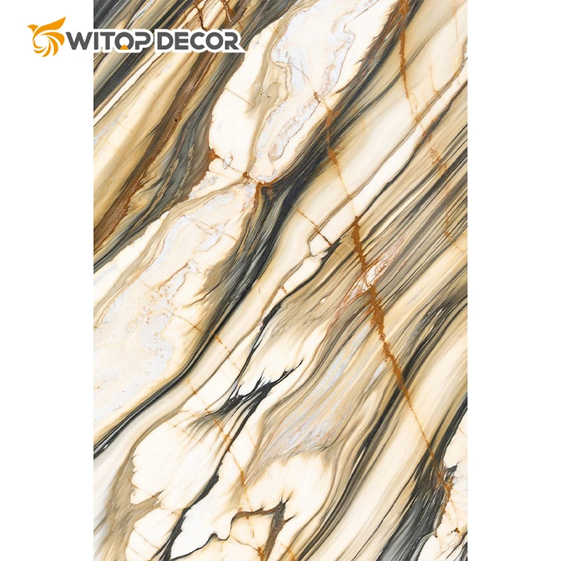 Hot Sale Building Material of PVC Marble Sheet for Interior Decoration