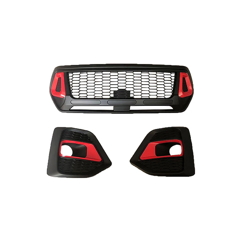 New Car Accessories Front Bumper Facelift Conversion Body Part Kit for Toyota Hilux Rocco 2019+