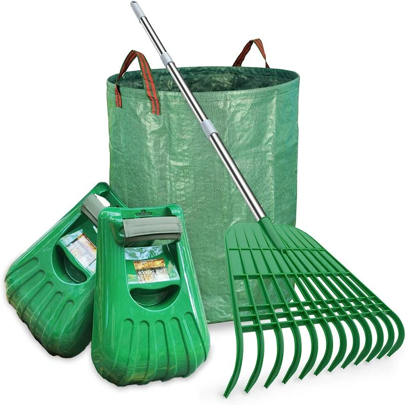 Litter Clip Deciduous Rake Loose Soil Deciduous Bag Combination Gardening Tools