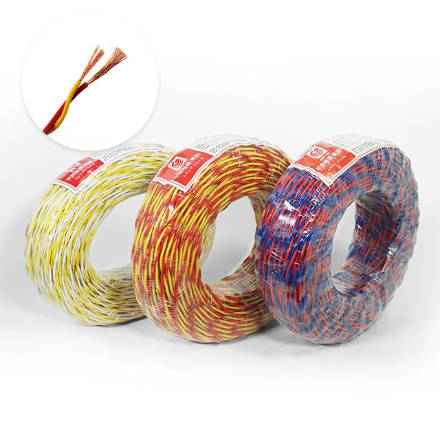 Flexible Wire Cable PVC Insulated Rvs Twisted Pair Flexible Electric Cable